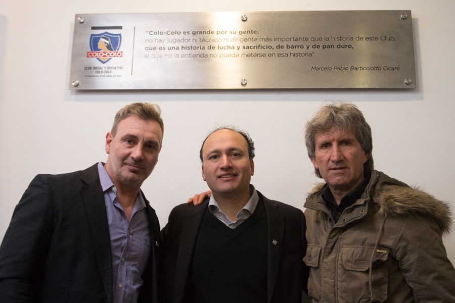 Edmundo Valladares y homenaje a Barticciotto: Se ha hecho un reconocimiento justo a una persona trascendente en la historia del club